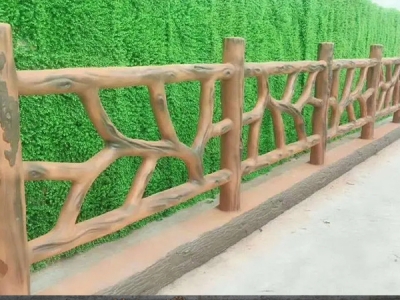 護城河仿木欄桿的材質考慮因素